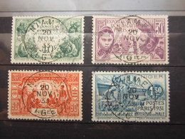 VEND BEAUX TIMBRES DU NIGER N° 53 - 56 , OBLITERATIONS " NIAMEY " !!! - Gebruikt