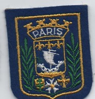 Ecusson Tissu Ancien/Brodé/PARIS/FRANCE/Vers 1960-1980    ET255 - Escudos En Tela