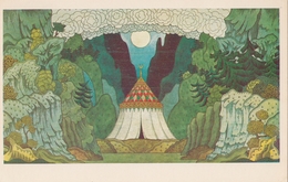 Ivan Bilibine - The Tent Of The Queen Of Shemakha - Bilibine