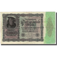 Billet, Allemagne, 50,000 Mark, 1922, 1922-11-19, KM:80, TTB - 50000 Mark