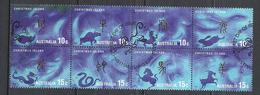 CHRISTMAS ISLAND 2004  - LUNAR NEW YEAR 2004 - LOT OF 8 DIFFERENT . USED OBLITERE GESTEMPELT USADO - Astrologia