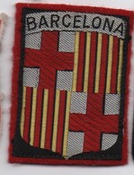 Ecusson Tissu Ancien/Brodé/ BARCELONA:Catalogne / ESPAGNE/ Vers 1960-1980    ET277 - Blazoenen (textiel)