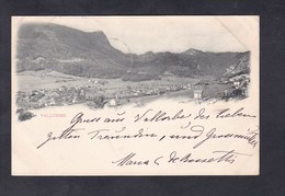 Suisse VD Vallorbe ( Vue Generale Voyagé En 1898) - Vallorbe