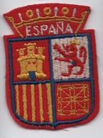 Ecusson Tissu Ancien/Brodé/ESPANA/Espagne/ Vers 1960-1980    ET280 - Escudos En Tela