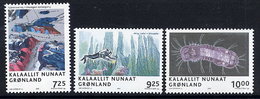 GREENLAND 2005 Scientific Discoveries,  MNH / **.  Michel 445-47 - Nuevos