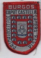 Ecusson Tissu Ancien/Brodé/BURGOS/ Castille /Espagne/ Vers 1960-1980    ET281 - Blazoenen (textiel)