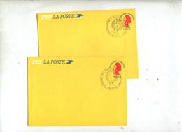 Lettre Entiere Gandon Cachet Grenoble Philatelie - Standard Covers & Stamped On Demand (before 1995)