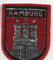 Ecusson Tissu Ancien/Brodé /HAMBURG/Hambourg / ALLEMAGNE/  Vers 1960-1980    ET307 - Patches