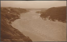 River Gannel, Newquay, Cornwall, 1929 - Judges RP Postcard - Newquay