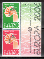 Zypern / Cyprus / Chypre 2006 Paar Aus MH/pair From Booklet EUROPA ** - 2006