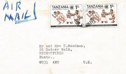 Tanzania 1983 Dar Es Salaam Boxing Cover - Boxeo