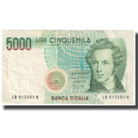 Billet, Italie, 5000 Lire, 1985, 1985-01-04, KM:111b, SUP - 5.000 Lire