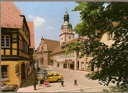 Germany  & Circulated, Ettlingen I. Baden,  Ettlingen Kirchenplatz Rathaus Turm, Syke 1994 (7505) - Ettlingen