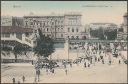 Hochbahnstation, Halle'sche Tor, Berlin, 1905 - Novitas AK - Kreuzberg