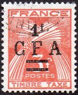 Réunion Obl. N° Taxe 38 - Gerbes De Blé - Strafport