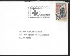 Réunion   Lettre Du  06  12 1968   Saint Denis - Storia Postale