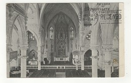 BURLINGTON, Vermont, USA, Interior Of Cathedral Of Immaculate Conception, 1906 UB Ahearn Postcard - Burlington