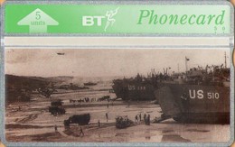 United Kingdom - BTG-267, L&G, WW2, D Day Landings Omaha, 5 U, 500ex, 3/94, Mint - BT General Issues
