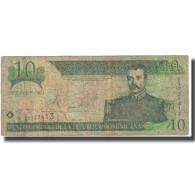 Billet, Dominican Republic, 10 Pesos Oro, 2002, KM:168a, TB - República Dominicana