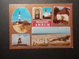 Amrum Mehrbild (gelaufen 1987),  H22 - Nordfriesland