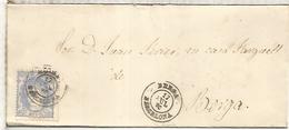 BERGA BARCELONA 1870 CORREO INTERNO? - Lettres & Documents