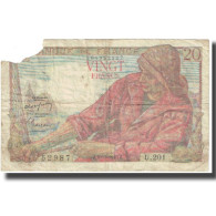 France, 20 Francs, 1949, 1949-03-10, AB, Fayette:13.14, KM:100c - 20 F 1942-1950 ''Pêcheur''