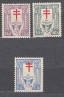 Belgium 1925 Mi#204-206 Mint Hinged - Unused Stamps