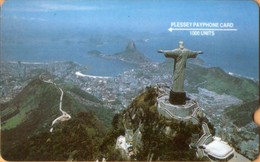 United Kingdom - PLE009, Plessey 1000u, View Of Rio De Janeiro, GPT , CN 2EXHE000482, Used - [ 8] Firmeneigene Ausgaben