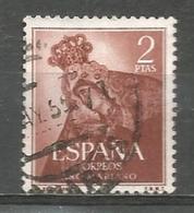 LOTE 1999  ///  (C005)  ESPAÑA 1954   YVERT Nº:  851 - Gebruikt