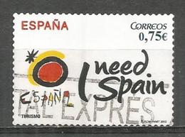 LOTE 1902  ///  (C010)  ESPAÑA 2013   YVERT Nº: 4458 - Used Stamps