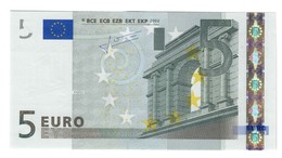 5 € Malta Trichet F E009C2 Q.FDS About UNC DA MAZZETTA  Cod.€.230 - 5 Euro