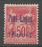 PORT-LAGOS N° 5 NEUF* CHARNIERE / MH - Unused Stamps