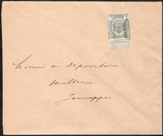 Lettre Affranchie Avec Un Préoblitéré Envoyée De Bruxelles Vers Jemappes En 1906 - Rollo De Sellos 1900-09