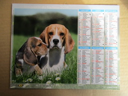 Almanach Du Facteur 2019 / Calendrier La Poste /  Chiens - Yorksire Terrier - Beagle - Grand Format : 2001-...