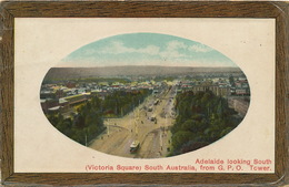 Adelaide Looking South ( Victoria Square ) From G.P.O. Tower Tram Edit Turner - Adelaide