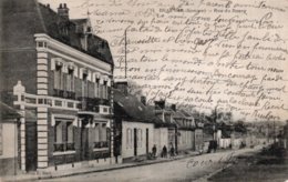 CPA   80    BEAUVAL---RUE DU BOURG---1915 - Beauval