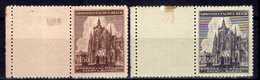 Böhmen Und Mähren 1944 Mi 140-141 LW * [130419XXVI] - Unused Stamps