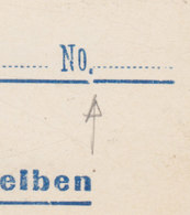 Germany Postal Stationery Ganzsache Correspondenz-Karte Stadtbrief-Verkehr MANNHEIM PRIVATE Print ERROR Variety (4 Scans - Private & Local Mails