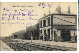 CHATELAUDREN  La Gare Ed. Raboteau - Châtelaudren