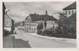 Foto Rohling Für AK Schneeberg Neustädtel Gasthof Ratskeller Rathaus ? Karlsbader Straße Marienstraße Heldge Köthen DDR - Schneeberg