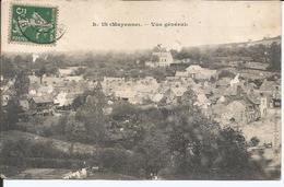 Cpa, Bais (Mayenne) Vue Générale - Bais