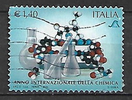 ITALY 2011 YEAR OF CHEMISTRY SA OFF PAPER - 2011-20: Gebraucht