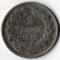 2F 1846 BB Strasbourg Rare - 2 Francs