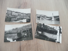 Lyon 69  Rhône Lot 4 Carte Photos Sylvestre En Cachet Guerre 39/45 Destructions De Ponts - Other & Unclassified