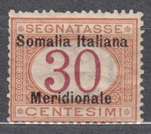 Italy Colonies Somalia 1906 Segnatasse Sassone#4 Mint Hinged - Somalie