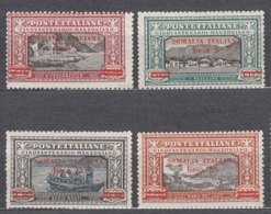 Italy Colonies Somalia 1924 Manzoni Sassone#55-58 Mint Lightly Hinged - Somalia