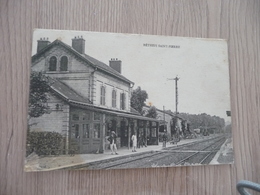 CPA 60 Oise Béthisy Saint Pierre   La Gare Tachée - Other & Unclassified