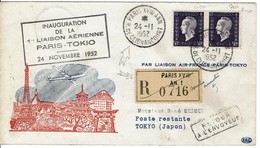 Par Avion Tokio Marianne 701 ; Bloc De 4 Quatre 719 - 1921-1960: Modern Period