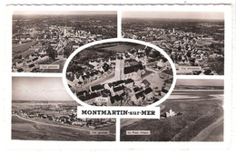 Montmartin Sur Mer (50 - Manche) Multi Vues  - Flamme Du Mont St Michel - Montmartin Sur Mer