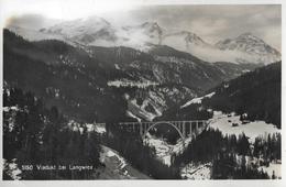 LANGWIES → Viadukt  Und Linienführung Der Bahn Anno 1931 - Langwies